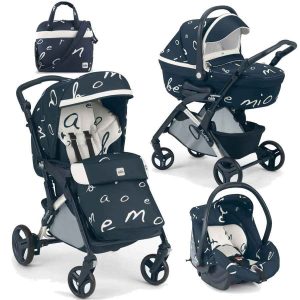 poussette avec nacelle, poussette et siège auto