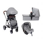 Poussette Combinée Trio New York de Asalvo - Baby Concept Maroc