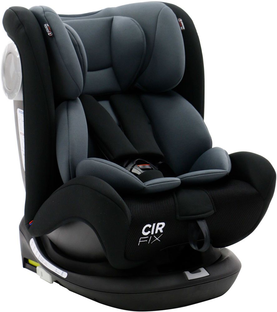 SIÈGE AUTO GIRAFIX GRIS – GROUPE 0/1/2/3 ASALVO – Baby Concept