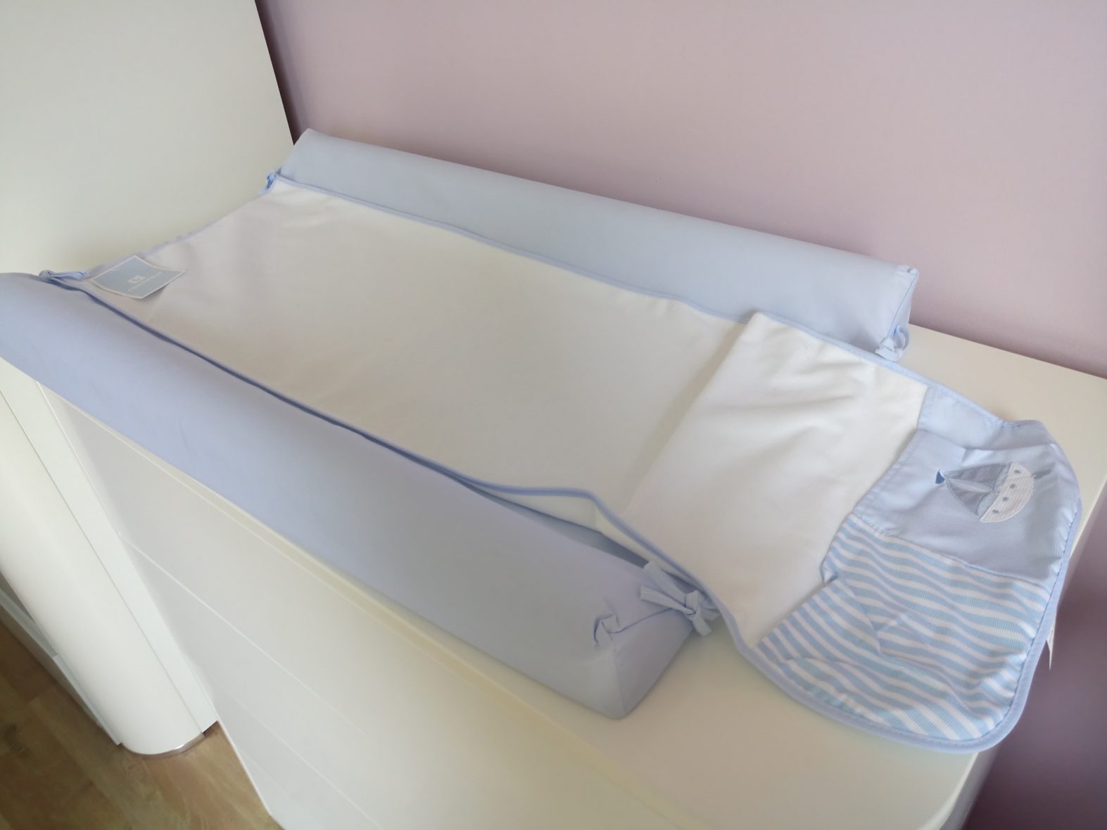 MATELAS A LANGER MOUSSE 61 BLEU 47×80 CM